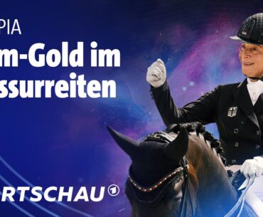 Gold für deutsches Team im Dressurreiten | Olympia 2024 | Sportschau