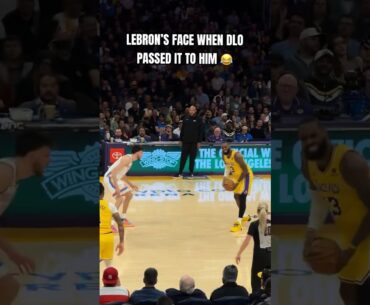 Bron wanted DLo to take the heat check 😅
