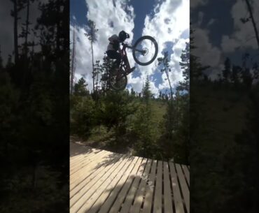 He must be so scratched up😬 #mtb #shorts #bike #fun #crash #fyp #viralvideo #sports #raw #tricks