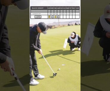 Is this the CRAZIEST Golf Course Ever? (Front 9) #golfvlog #golf  #golfshorts #shorts