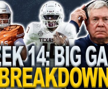 Big Game Breakdown: Keys to Texas-Texas A&M, Notre Dame-USC | Mack Brown Fired | College Football
