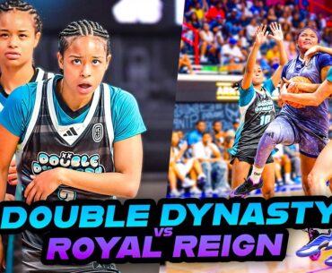 Best Women's Hoopers In The WORLD!! Pauldo Twins & Double Dynasty vs Jenica Lewis & Royal Reign 🔥