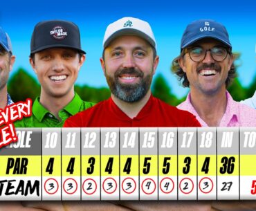 Playing Golf until we Birdie Every Hole!