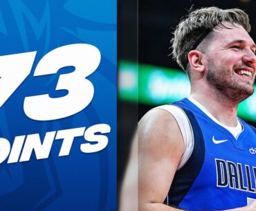 EVERY POINT From Luka Doncic's INSANE 73-PT CAREER-HIGH Performance! 🔥 | January 26, 2024
