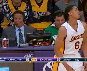 Hornets announcer but he gets increasingly more unhinged