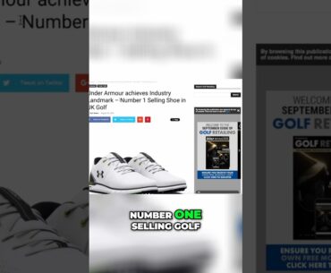 Under Armour Golf Had a Very Good Summer In The UK #golf