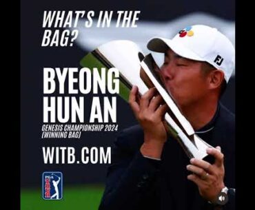 Byeong Hun An WITB (1st November, 2024) - Winning WITB at The Genesis Championship