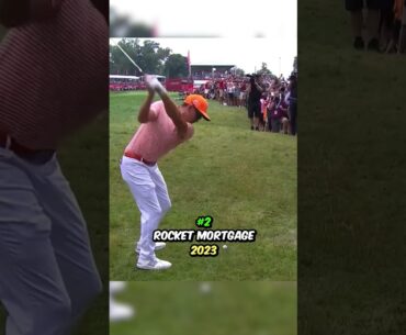Top 5 Greatest Rickie Fowler Shots! #shorts