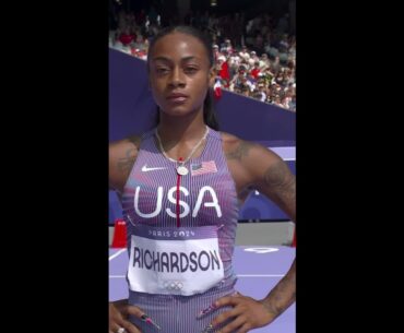 Sha'Carri Richardson's Olympic Debut! #Paris2024