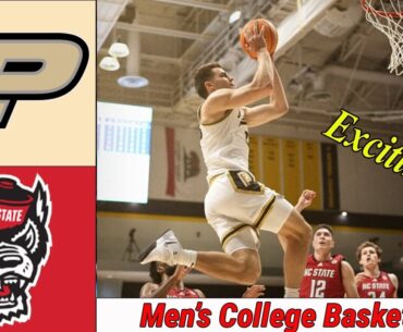 NC State Vs Purdue Boilermakers Men’s Basketball Game Highlights Nov 28,2024 Basketball Today