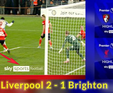 Liverpool 2 - 1 Brighton | Premier League highlights
