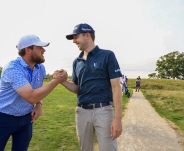 "Gerry McIlroy rinsed us with four birdies in fourball betterball!"