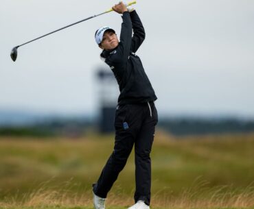 Women’s Open: Lydia Ko remains in contention after two rounds as wind tests the field