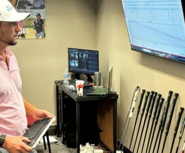 'My session was an eye-opener': Blake Jens breaks down the putting stroke at new state-of-the-art teaching studio at Blackhawk CC | Gary D'Amato