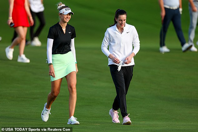 Korda admitted that Clark didn't turn to her for any advice amid 'chitchatting' and playing