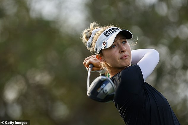 The World No. 1 played nine holes with the WNBA superstar during an LPGA Pro-Am