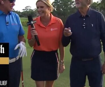 Wayne Gretzky and Bill Murray laughed about a golf cart crash off screen during 'The Match'