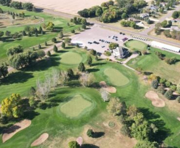 Golf course for sale, new building in industrial area