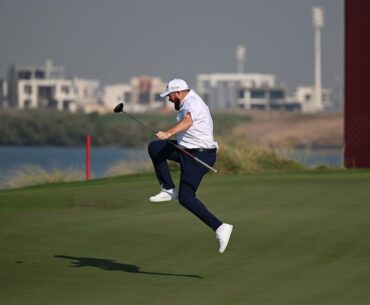 "My clubs were delivered this morning I was panicking yesterday"