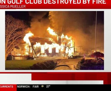 Historic Shelton golf club destroyed in overnight fire