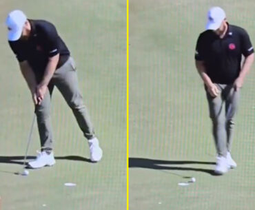'Oh my goodness!' - Tyrrell Hatton misses one-foot putt and even broadcaster was caught off-guard