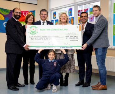 Pakistani Golfers Ireland raise €10,000 for St. Laurence's NS, Baldoyle