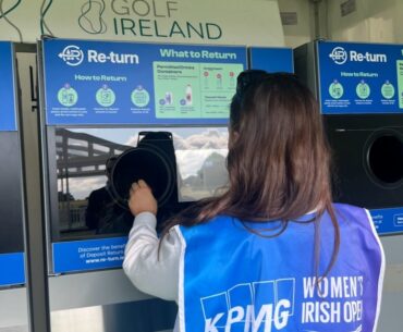 The KPMG Women’s Irish Open collaborates with Golf Ireland to promote sustainability and inclusivity
