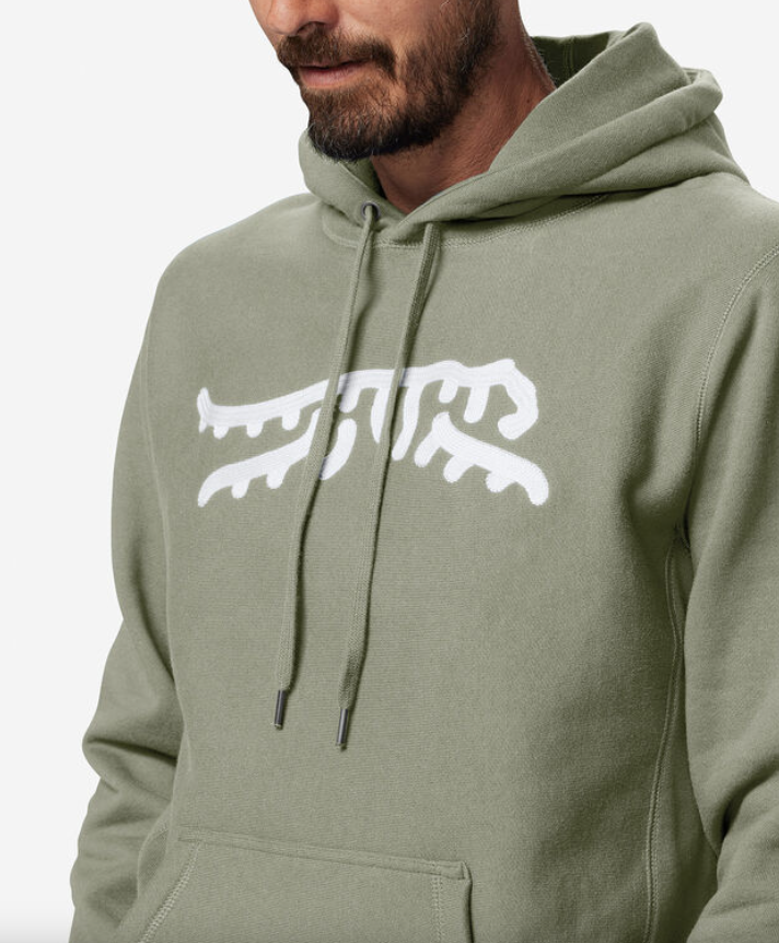 Sun Day Red Luare Chain Stitch Hoodie