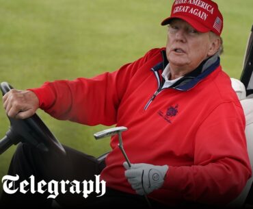 South Korean president Yoon Suk Yeol takes golf lessons to impress Donald Trump