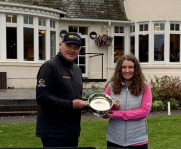 Nairn teenager speaks of her pride winning major golf title for first time