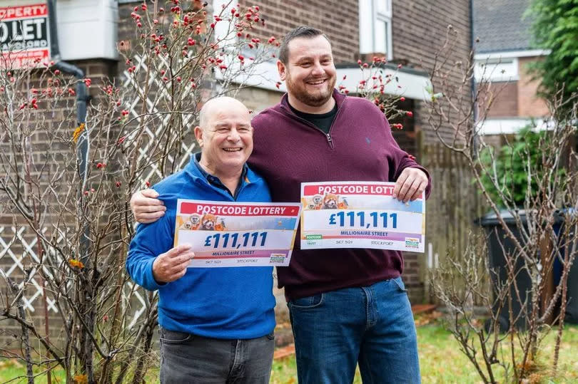 Fraser won with good friend and neighbour Richard -Credit:MARK FLYNN