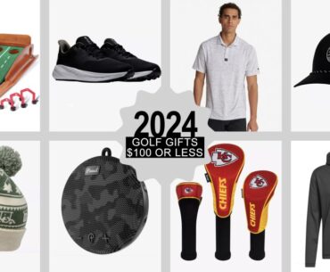 Best affordable golf gifts, cheap golf gift ideas for less than $100