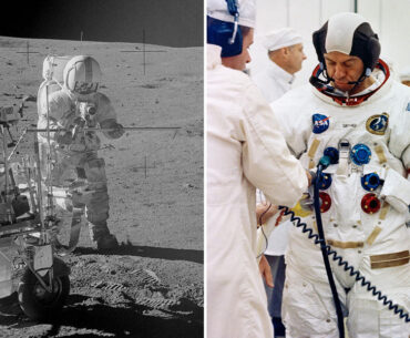How oldest person to walk on the moon sparked 50-year mystery with famous golf swing