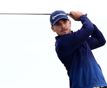 With LPGA girlfriend by his side, Egor Eroshenko, first Russian to play on PGA Tour, makes cut