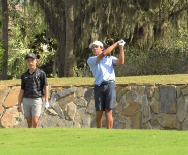 How did Tiger Woods' son finish at Florida golf state championship?