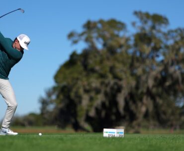 Patrick Fishburn leads after 36 holes