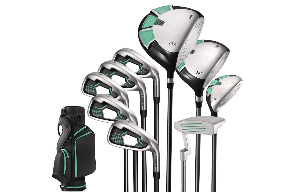 Naipo Golf Club Set 9-Piece Complete Golf Set