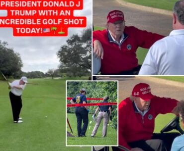 Trump returns to golfing regularly months after assassination attempt on course