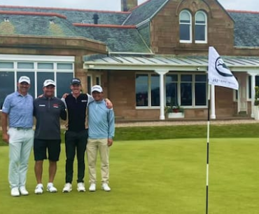 Rare feat as four Kiwi golfers tee up at British Open