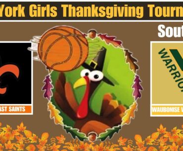 York Dukes vs. Oswego East Wolves | York Girls Basketball Turkey Tournament Day 1