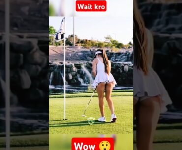 Wow beautiful girls #Funniest Moments in Women's Sports#women's_longjump #women_golf#womenssports