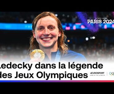 JO PARIS 2024 - Katie Ledecky devient l'athlète la plus titrée de l'histoire des Jeux Olympiques !