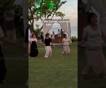 When the cocktails hit at Amorita Resort