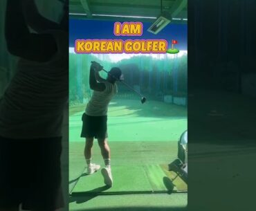 Target 300 Yards Sexy Driver swing! #koreangolfer #golfswing #golftips