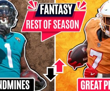 Rest of Season Great Plays & Landmines | 2024 Fantasy Football