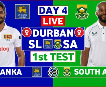 South Africa vs Sri Lanka 1st Test Live | SA vs SL 1st Test Day 4 Live Scores & Commentary