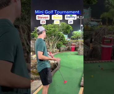 Mini Golf Tournament FULL ROUND (Biggest choke yet?) - Orlando, Florida Mini Golf