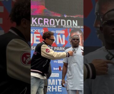 Ben Whittaker TAUNTS Ezra Arenyeka During Face-Off! 🎣