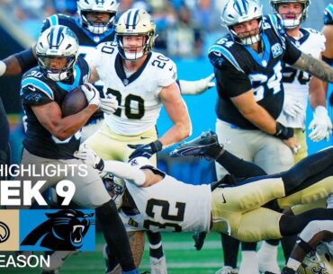 New Orleans Saints vs. Carolina Panthers | 2024 Week 9 Game Highlights