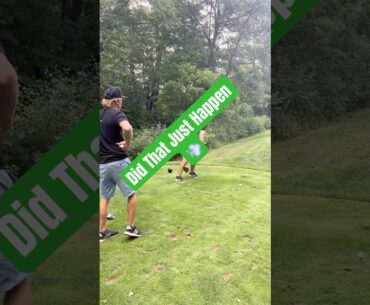 Nasty Fart In The Guys Backswing off the Golf Tees!  #golfshorts